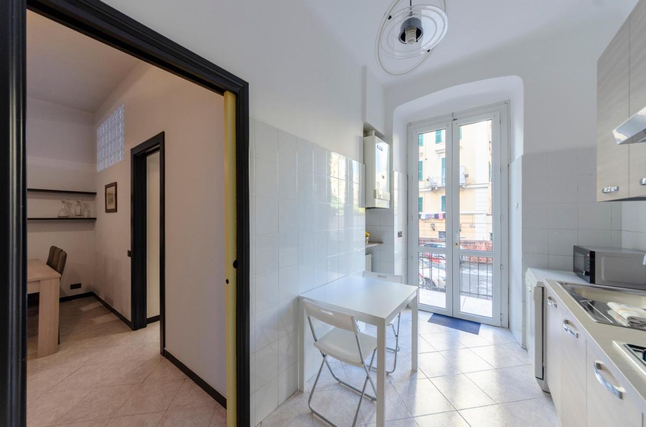 Altido Modern Flat For 6 In The Heart Of Genova Foce Lejlighed Eksteriør billede