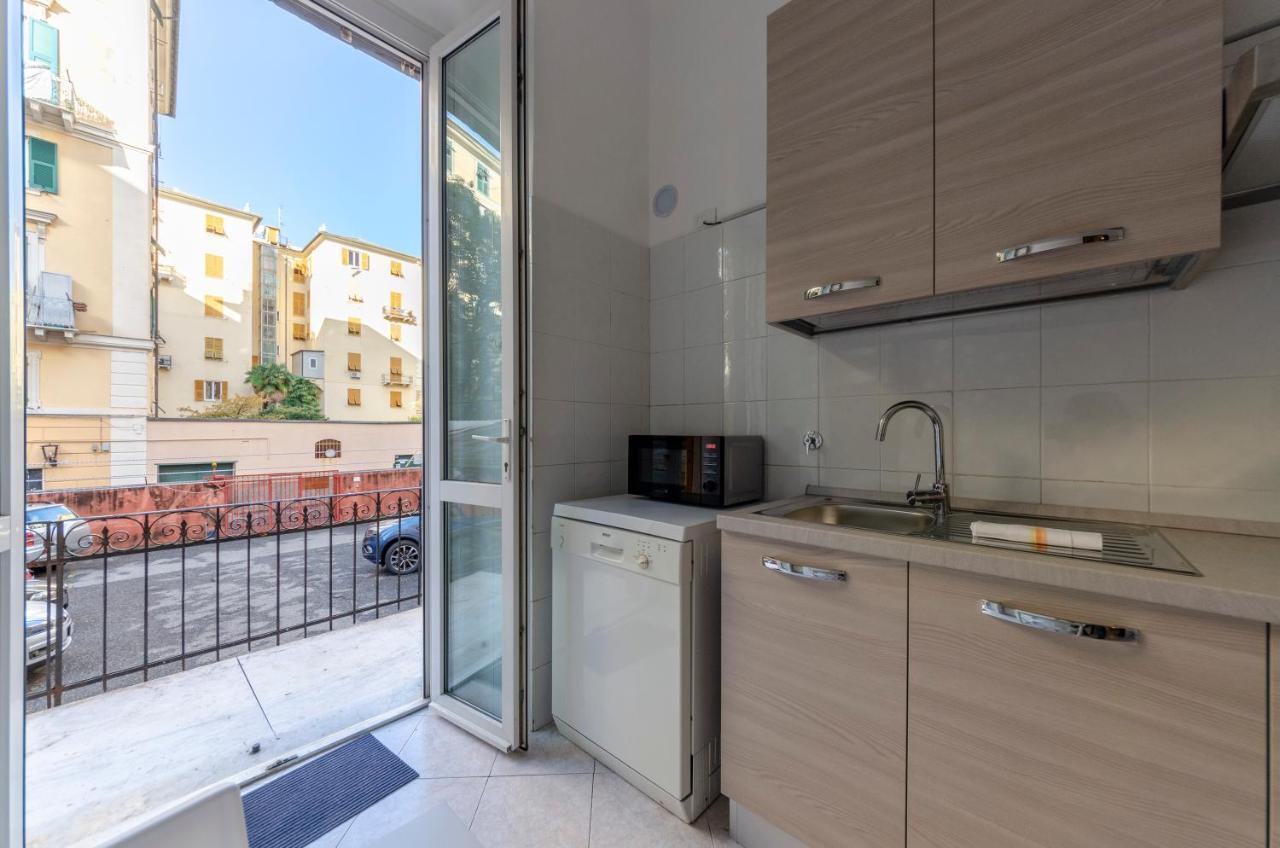 Altido Modern Flat For 6 In The Heart Of Genova Foce Lejlighed Eksteriør billede
