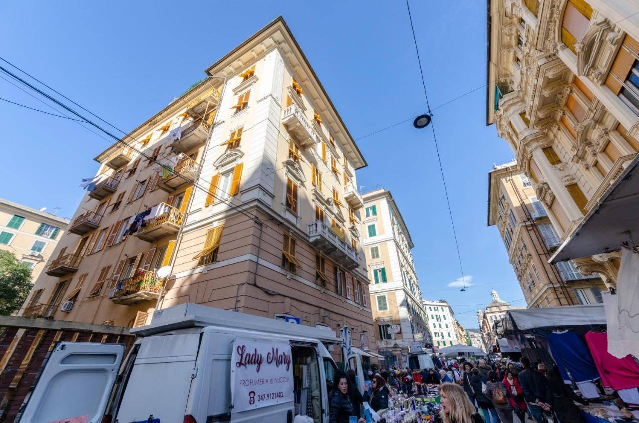 Altido Modern Flat For 6 In The Heart Of Genova Foce Lejlighed Eksteriør billede